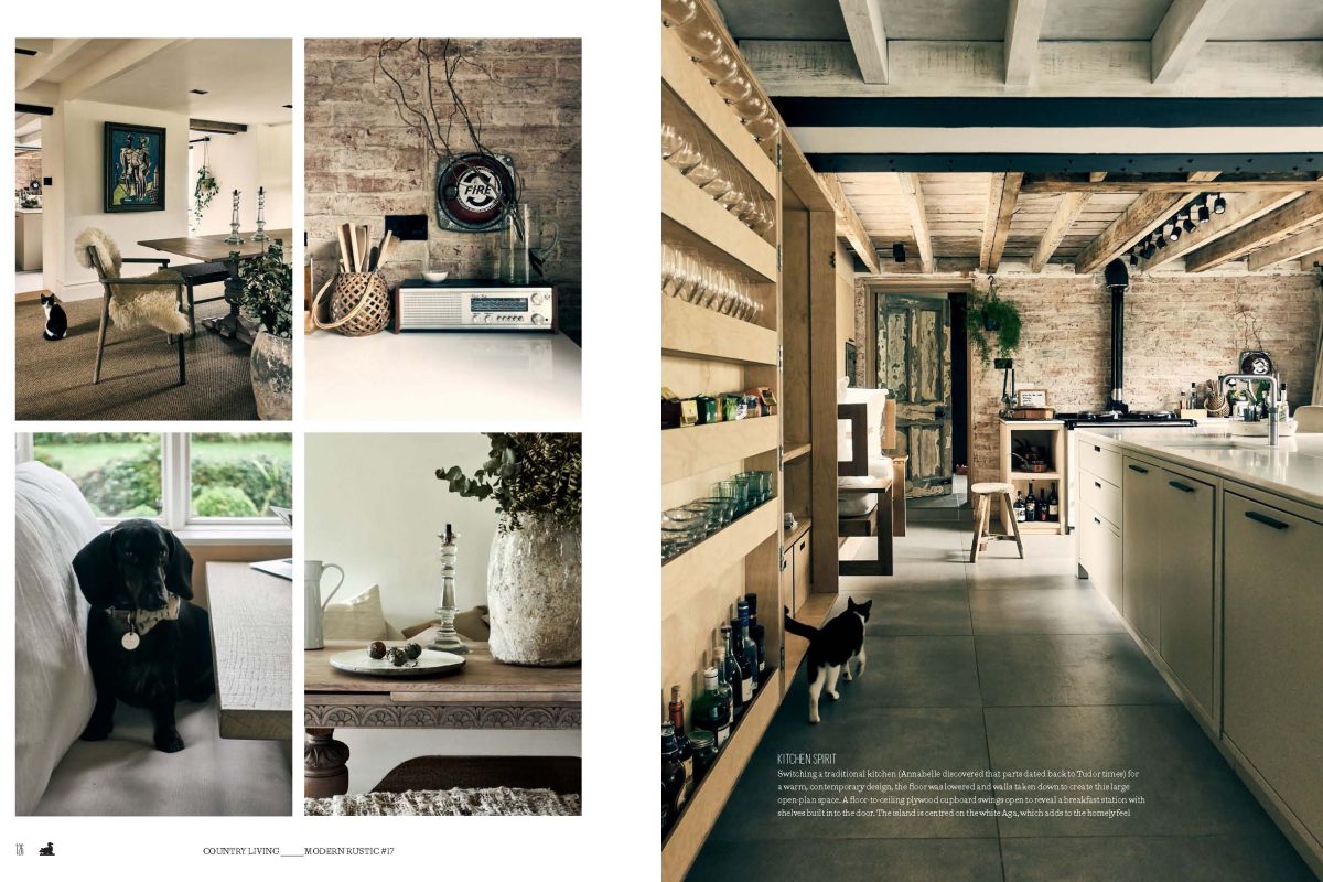 modern rustic magazine feature - Annabelle & Co.
